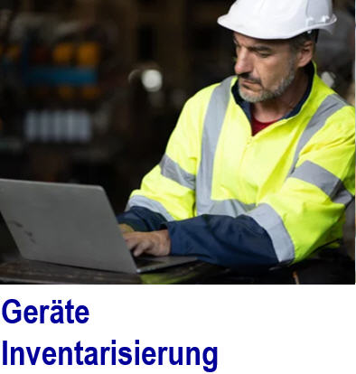 Inventarverwaltung  erfasst jedes Inventargut. Gerte Inventarisierung