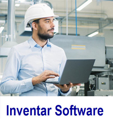 Inventar Unterlagen im Betrieb Software , Inventarverwaltung, Unterlagen