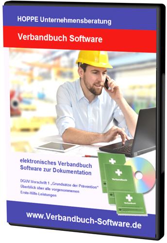 Verbandbuchsoftware, elektronisches Verbandbuch