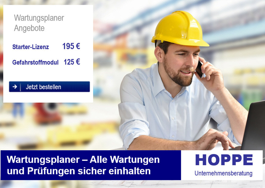 Wartungsplaner plant Prfungen. Effizientes Prfmanagement