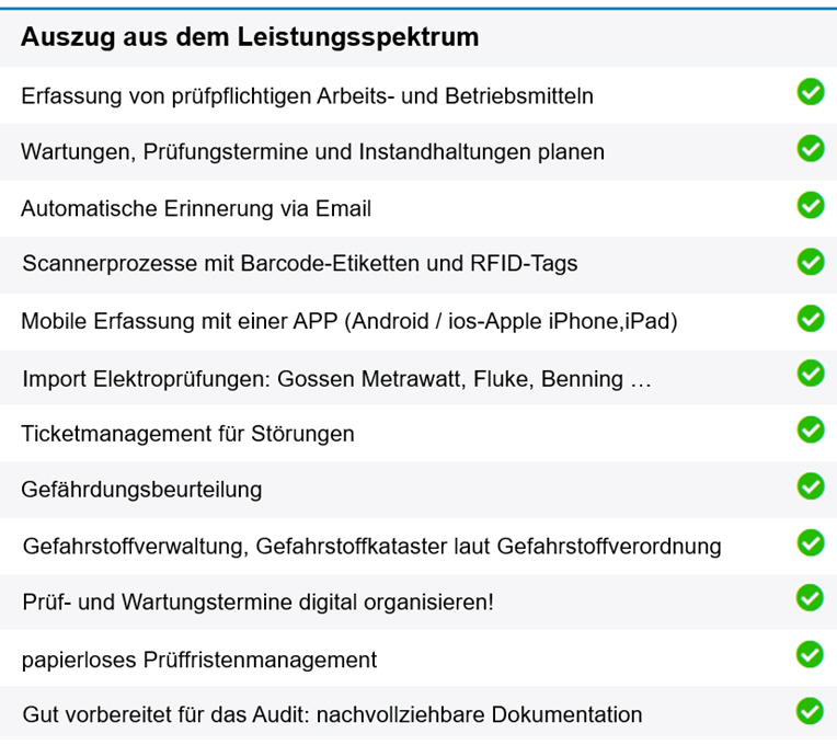 Wartungsauftrge zentral planen, wiederkehrende Termine automatisch generieren