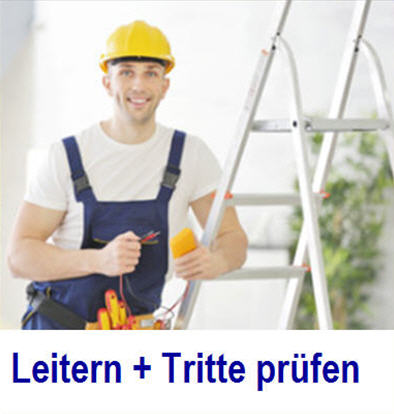 Leiterprfbuch - Leitern prfen, Prfdokumentationen Leiterprfung, Stufen-Stehleiter, Alu-Stufenstehleiter, Trittleitern, Bockleitern, Anlegeleitern mit Sprossen, Teleskop-Anlegeleiter, Software, Beauftragter fr Leitern