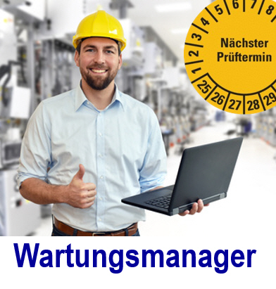 ERP Software fr die Instandhaltung erp-software, Instandhaltung,Gefhrdungsbeurteilung,
Gesundheitsschutz, Maschinensicherheit,  Prfplaketten, Sicherheit, Sicherheitsunterweisung, Umweltschutz