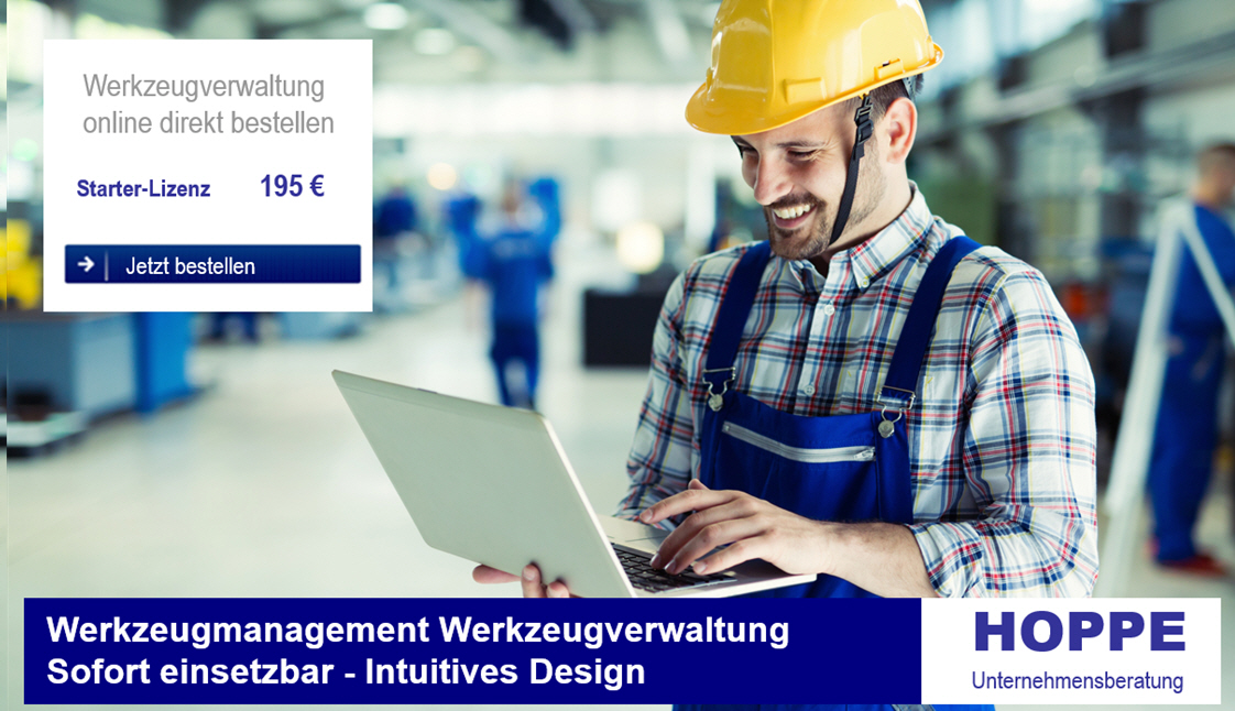 Werkzeugmanagement Werkzeugverwaltung Software fr mittelstndische Betriebe